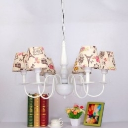 Lustre Integrado Clássico Tradicional de Metal