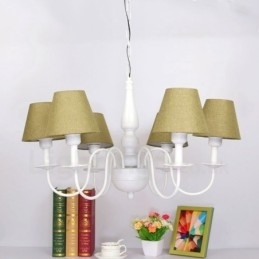 Lustre Integrado Clássico Tradicional de Metal