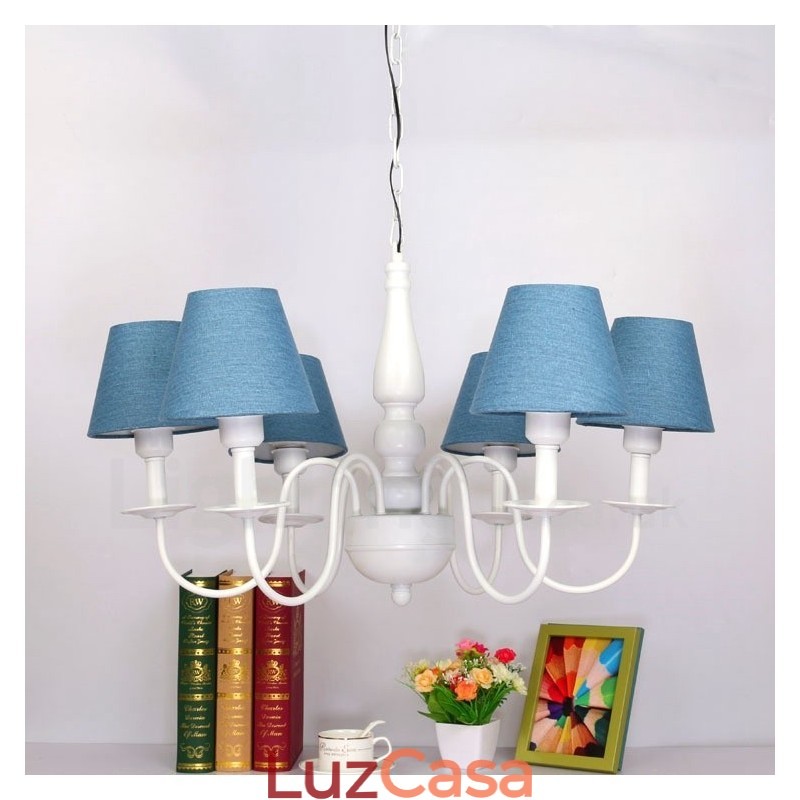 Lustre Integrado Clássico Tradicional de Metal