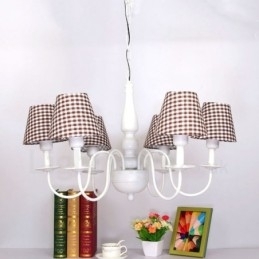 Lustre Integrado Clássico Tradicional de Metal