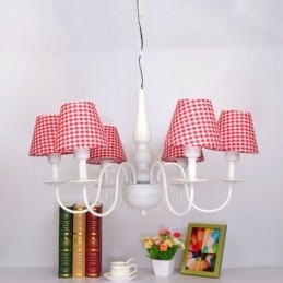 Lustre Integrado Clássico Tradicional de Metal