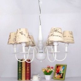 Lustre Integrado Clássico Tradicional de Metal