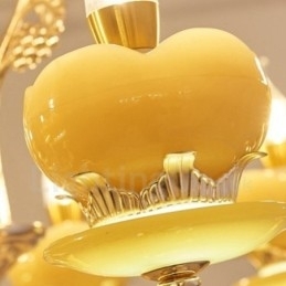 Lustre de metal integrado clássico tradicional de 15 luzes