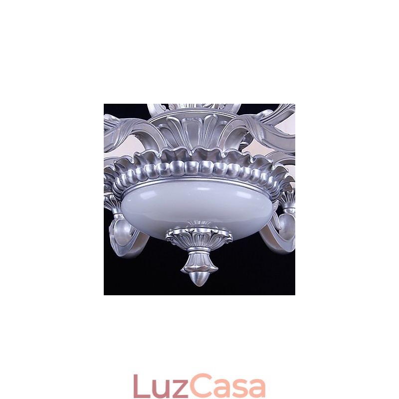 Lustre Moderno Contemporâneo Metal