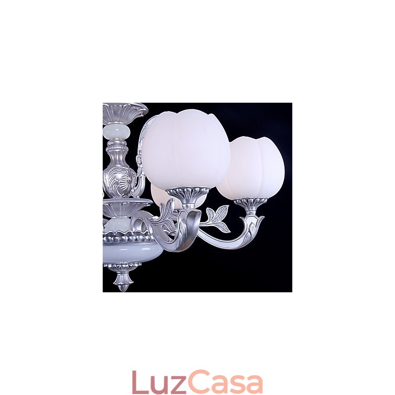 Lustre Moderno Contemporâneo Metal