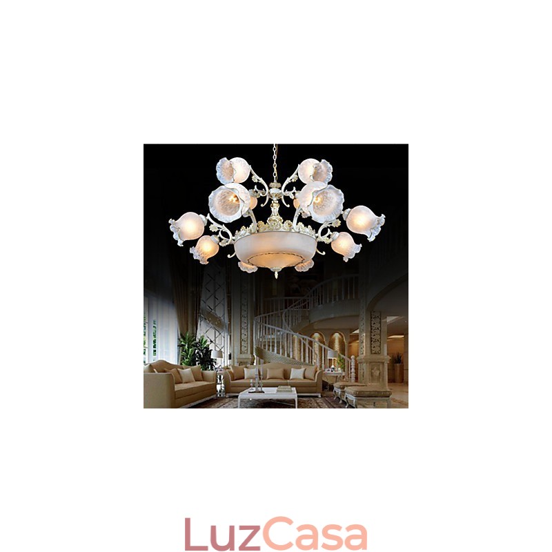 Lustre Tradicional Clássico Vintage Retro Metal