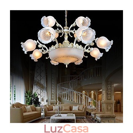 Lustre Tradicional Clássico Vintage Retro Metal Lustre Tradicional Clássico Vintage Retro Metal