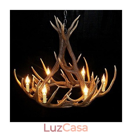 Lustre de resina retrô Others Lustre de resina retrô Others