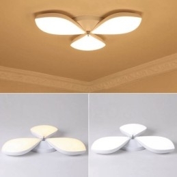 3 Luzes Modernas Contemporâneas Integradas de Metal Luminárias de Montagem Embutida