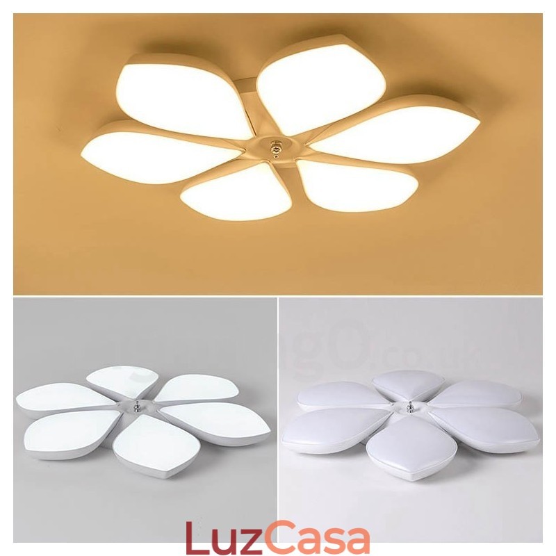 6 Luzes Modernas Contemporâneas Integradas de Metal Encastrado