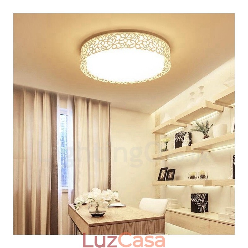 Luminária embutida de metal integrada contemporânea moderna