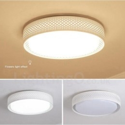 Luminária embutida de metal integrada contemporânea moderna