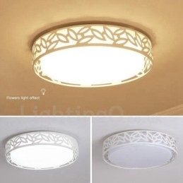 Luminária embutida de metal integrada contemporânea moderna