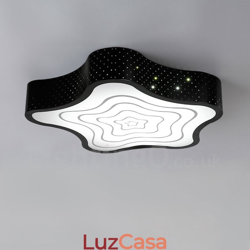 Luminária embutida de metal integrada contemporânea moderna