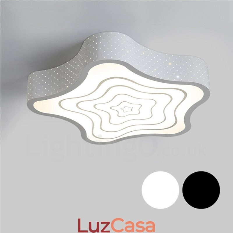 Luminária embutida de metal integrada contemporânea moderna