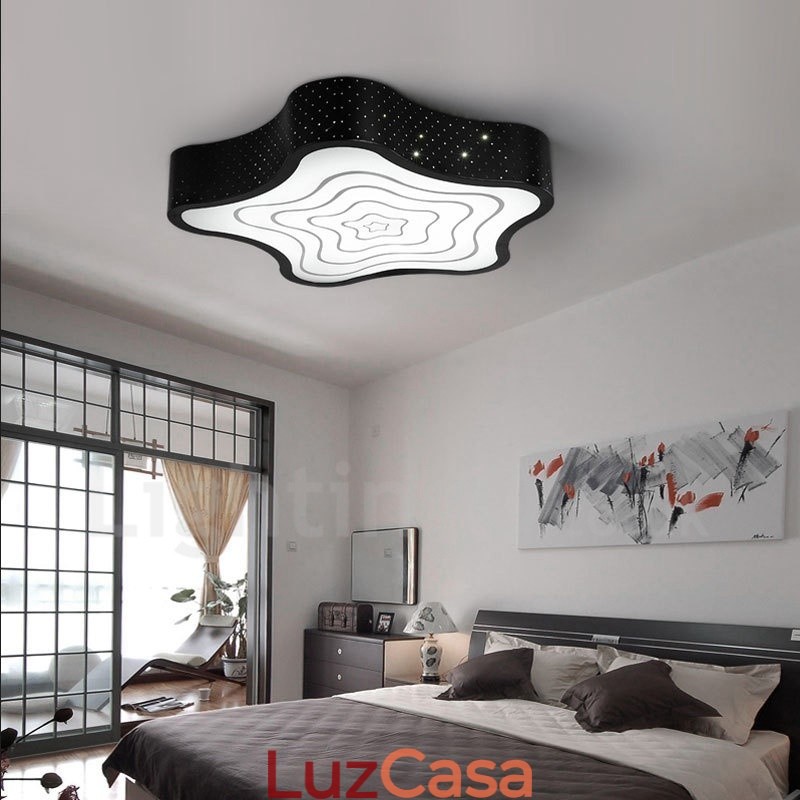 Luminária embutida de metal integrada contemporânea moderna