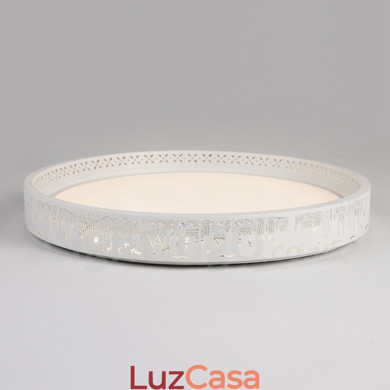 Luminária embutida de metal integrada contemporânea moderna