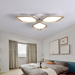 3 Luzes Modernas Contemporâneas Integradas de Metal Luminárias de Montagem Embutida