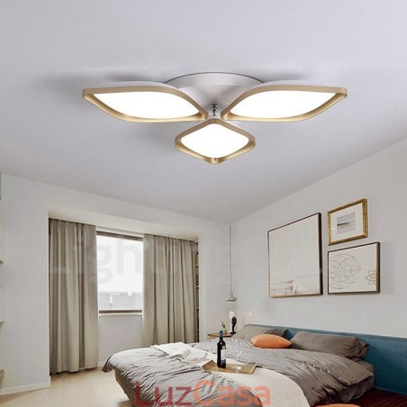 3 Luzes Modernas Contemporâneas Integradas de Metal Luminárias de Montagem Embutida 3 Luzes Modernas Contemporâneas Integradas de Metal Luminárias de Montagem Embutida