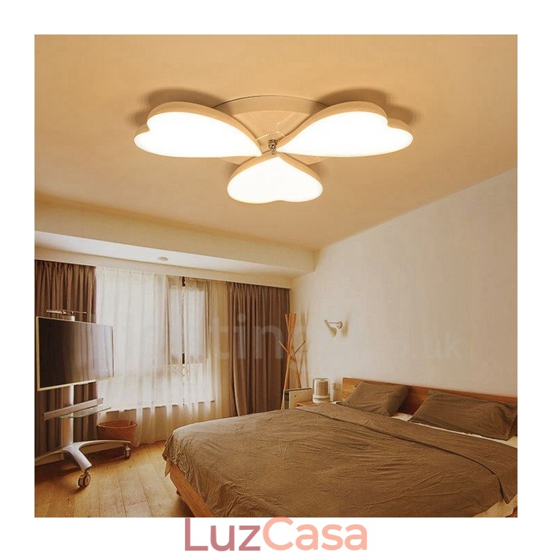 3 Luzes Modernas Contemporâneas Integradas de Metal Luminárias de Montagem Embutida
