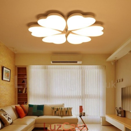 6 Luzes Modernas Contemporâneas Integradas de Metal Encastrado