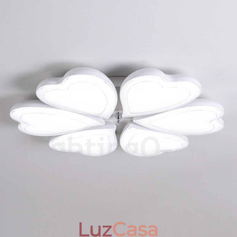 6 Luzes Modernas Contemporâneas Integradas de Metal Encastrado