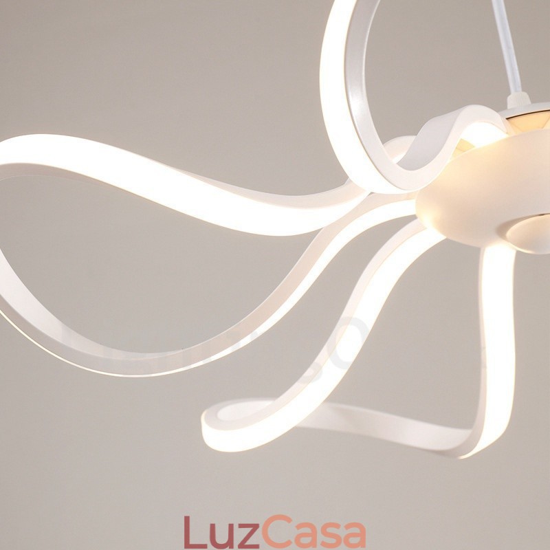 Luminária embutida de metal integrada contemporânea moderna