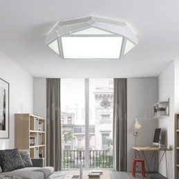 Luminária embutida de metal integrada contemporânea moderna