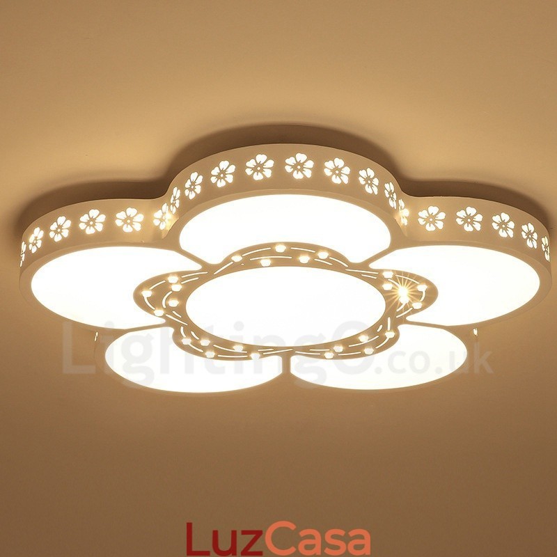 Luminária embutida de metal integrada contemporânea moderna