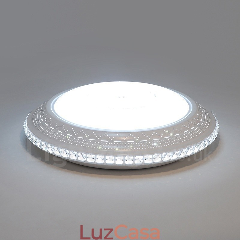 Luminária embutida de metal integrada contemporânea moderna