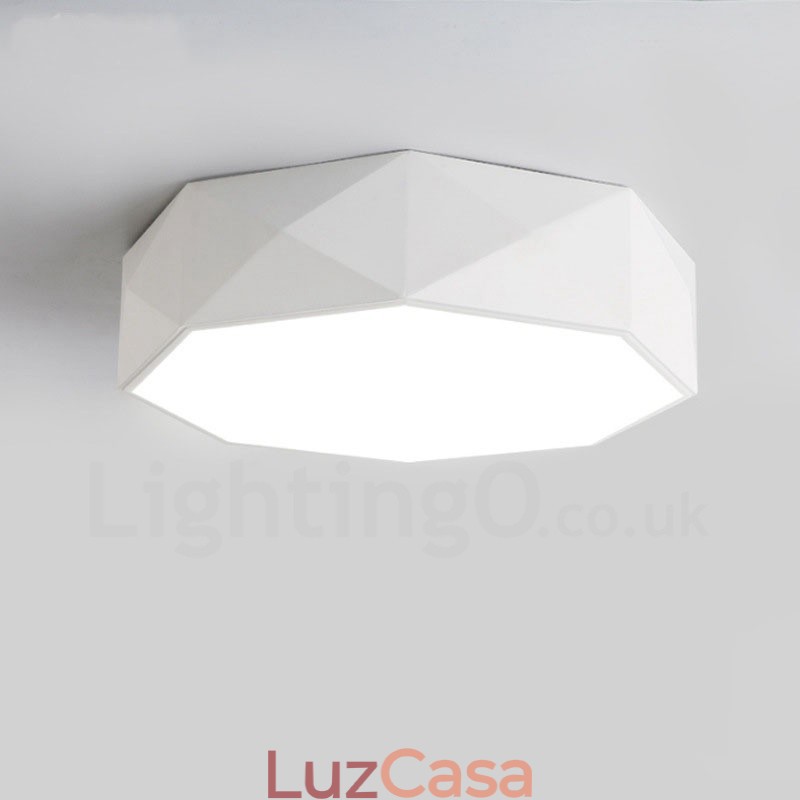 Luminária embutida de metal integrada contemporânea moderna