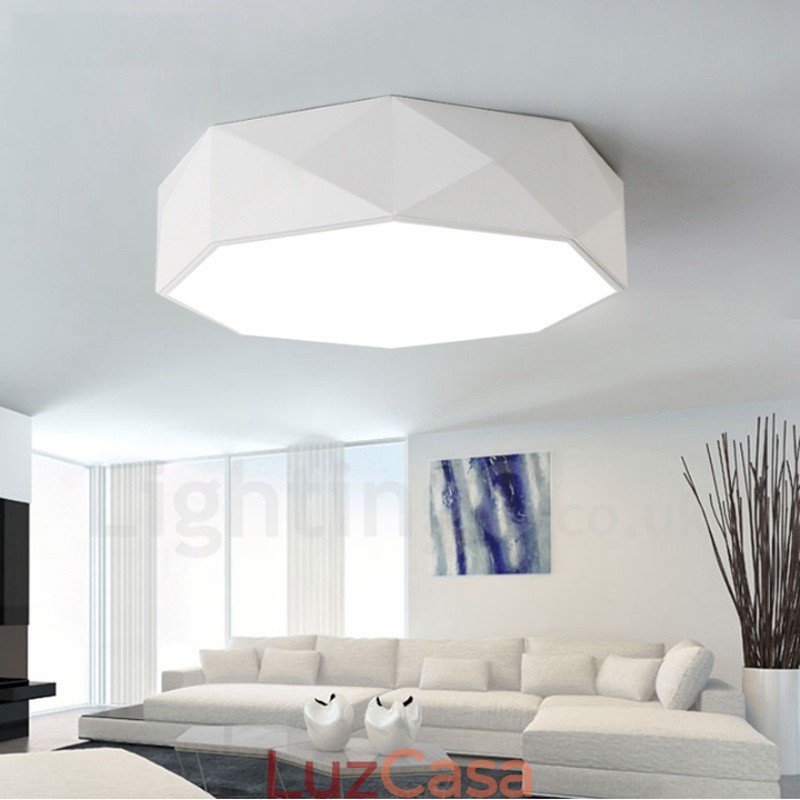 Luminária embutida de metal integrada contemporânea moderna