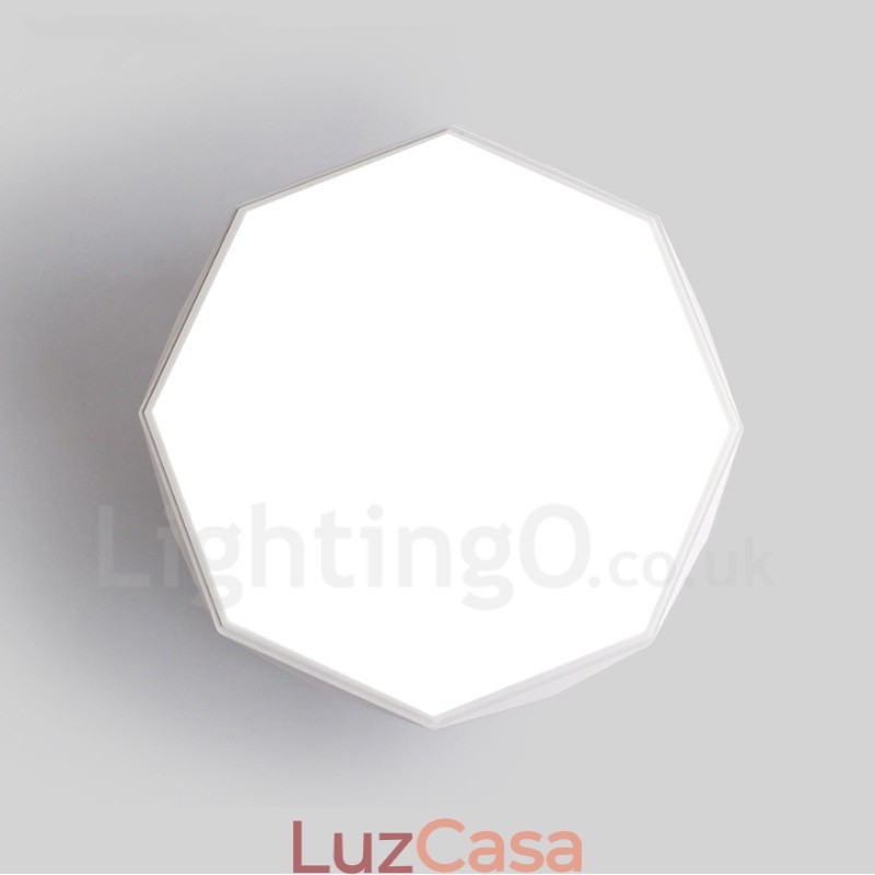 Luminária embutida de metal integrada contemporânea moderna
