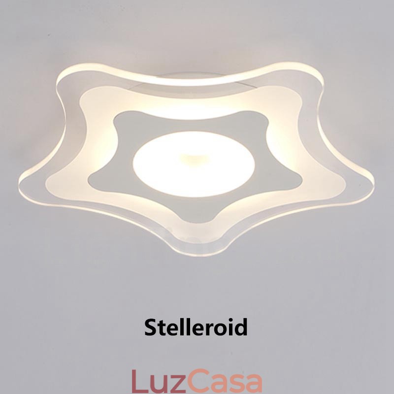 Luminária embutida de metal integrada contemporânea moderna