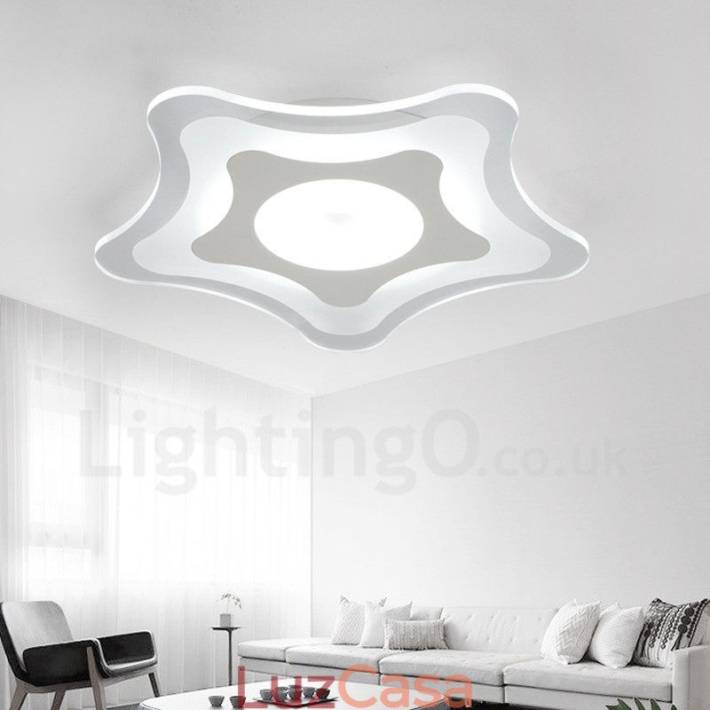 Luminária embutida de metal integrada contemporânea moderna