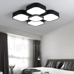 Luminária embutida de metal integrada contemporânea moderna