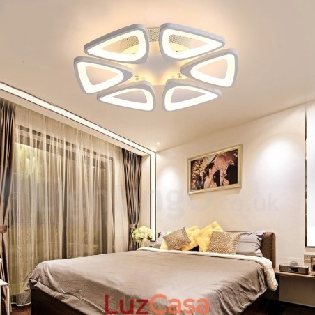 6 Luzes Modernas Contemporâneas Integradas de Montagem Embutida 6 Luzes Modernas Contemporâneas Integradas de Montagem Embutida
