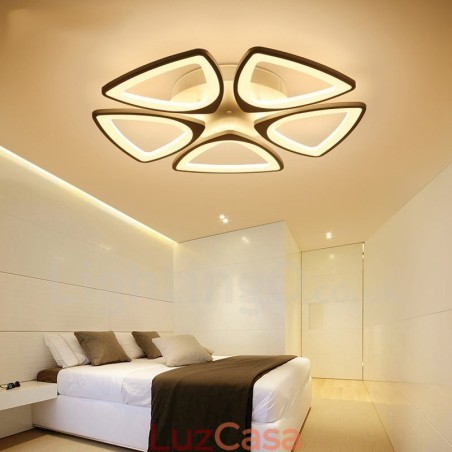 5 Luzes Modernas Contemporâneas Integradas de Montagem Embutida