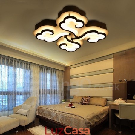 4 Luzes Modernas Contemporâneas Integradas de Montagem Embutida 4 Luzes Modernas Contemporâneas Integradas de Montagem Embutida