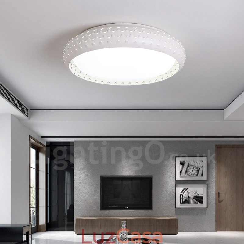 Luminária embutida de metal integrada contemporânea moderna