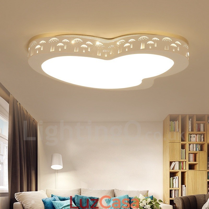 Luminária embutida de metal integrada contemporânea moderna