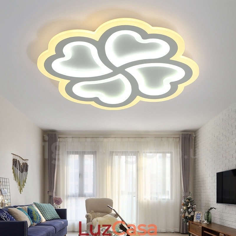Luminária embutida de metal integrada contemporânea moderna