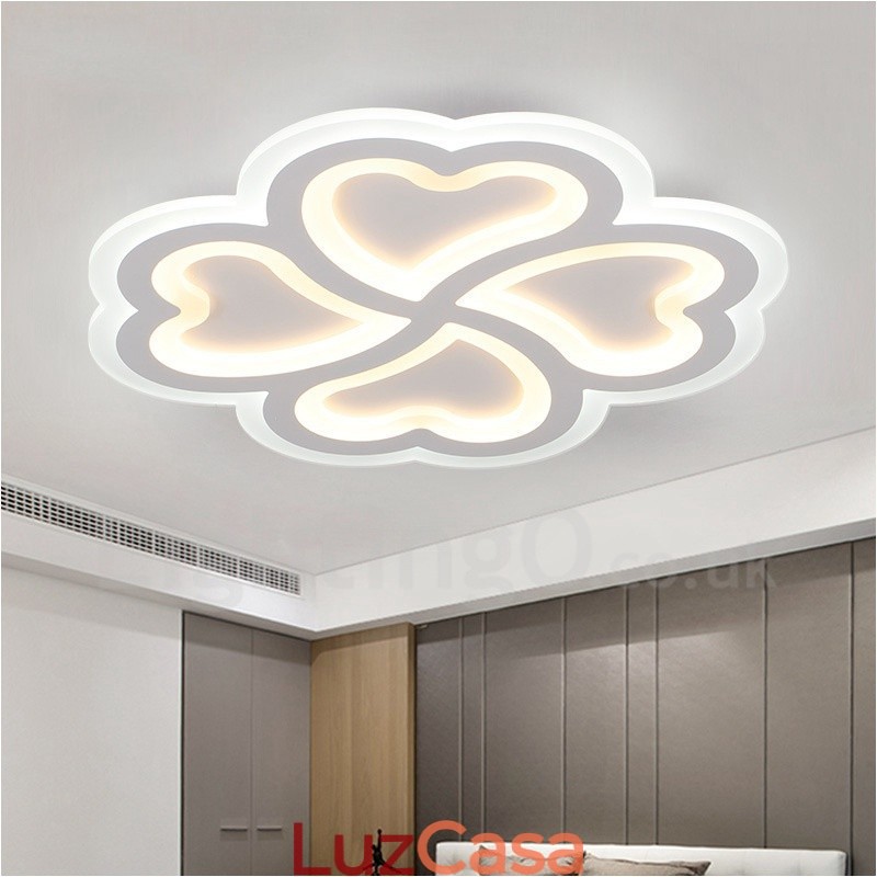 Luminária embutida de metal integrada contemporânea moderna