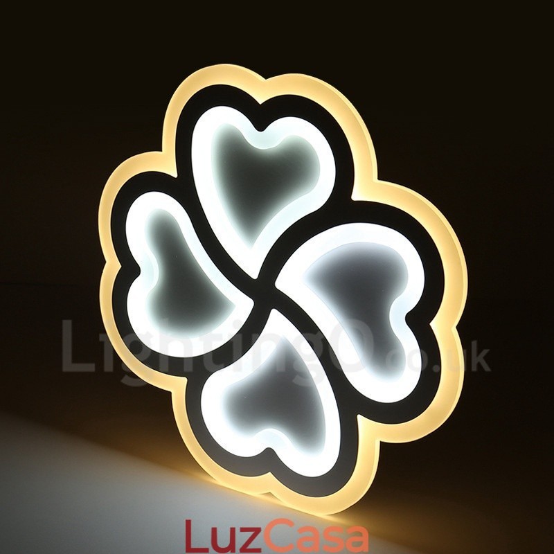 Luminária embutida de metal integrada contemporânea moderna