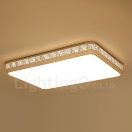 Luminária embutida de metal integrada contemporânea moderna