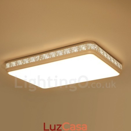 Luminária embutida de metal integrada contemporânea moderna