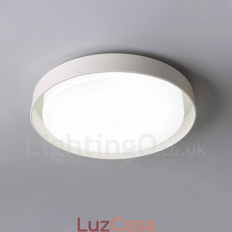 Luminária embutida de metal integrada contemporânea moderna
