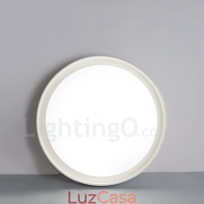 Luminária embutida de metal integrada contemporânea moderna