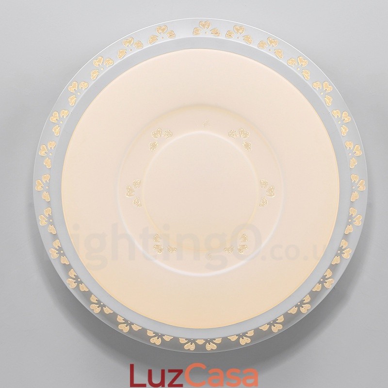Luminária embutida de metal integrada contemporânea moderna