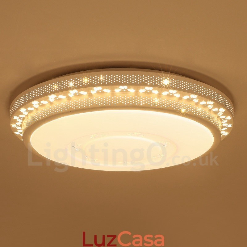 Luminária embutida de metal integrada contemporânea moderna
